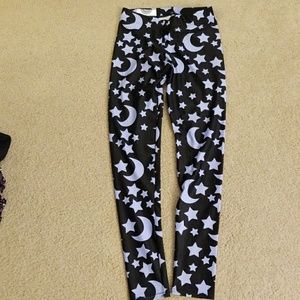 Moon and stars etsy leggings